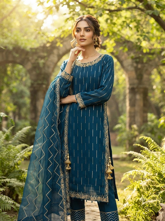 PH 26 - Elegant Wedding Party Wear Suit | Pakistani Women's Collection | Andaaz Boutique
