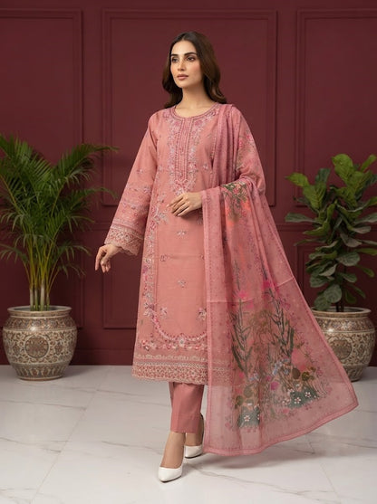 HT 313 - Women's Cotton Lawn  Suit | Premium Summer Wear | Andaaz Boutique