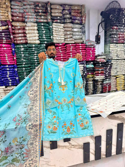 FM 140 - Cotton Suit for Women – Latest Boutique Fashion