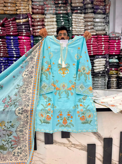 FM 140 - Cotton Suit for Women – Latest Boutique Fashion
