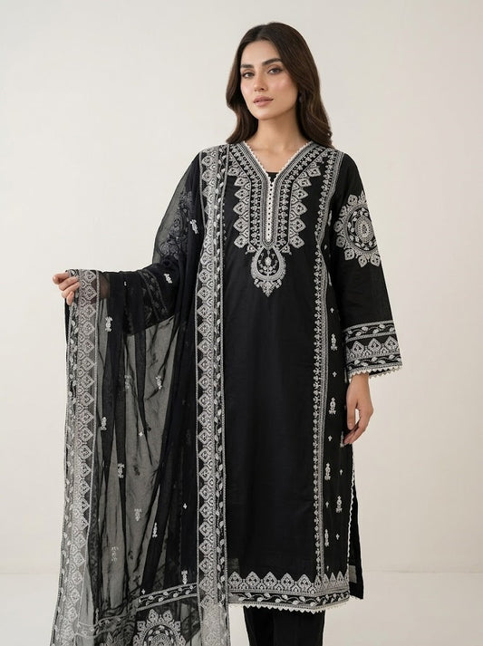 TN 50 -  3 Piece Cotton Suit – Women Fashion