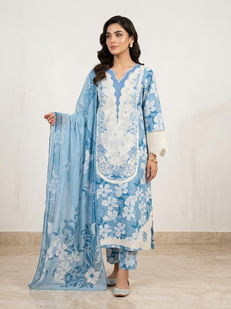 FM 132 - Premium  Cotton Dress for Ladies – Women Pakistani Suits