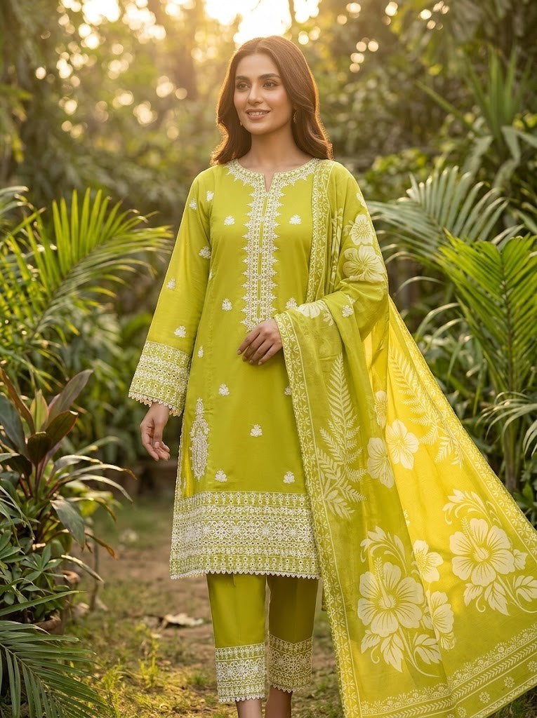 FM 136 - Elegant Summer Fashion  | Pakistani Women’s Outfit