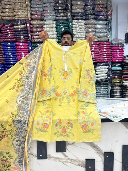 FM 140 - Cotton Suit for Women – Latest Boutique Fashion